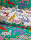 Cheetah print lyocell bedding set - British product
