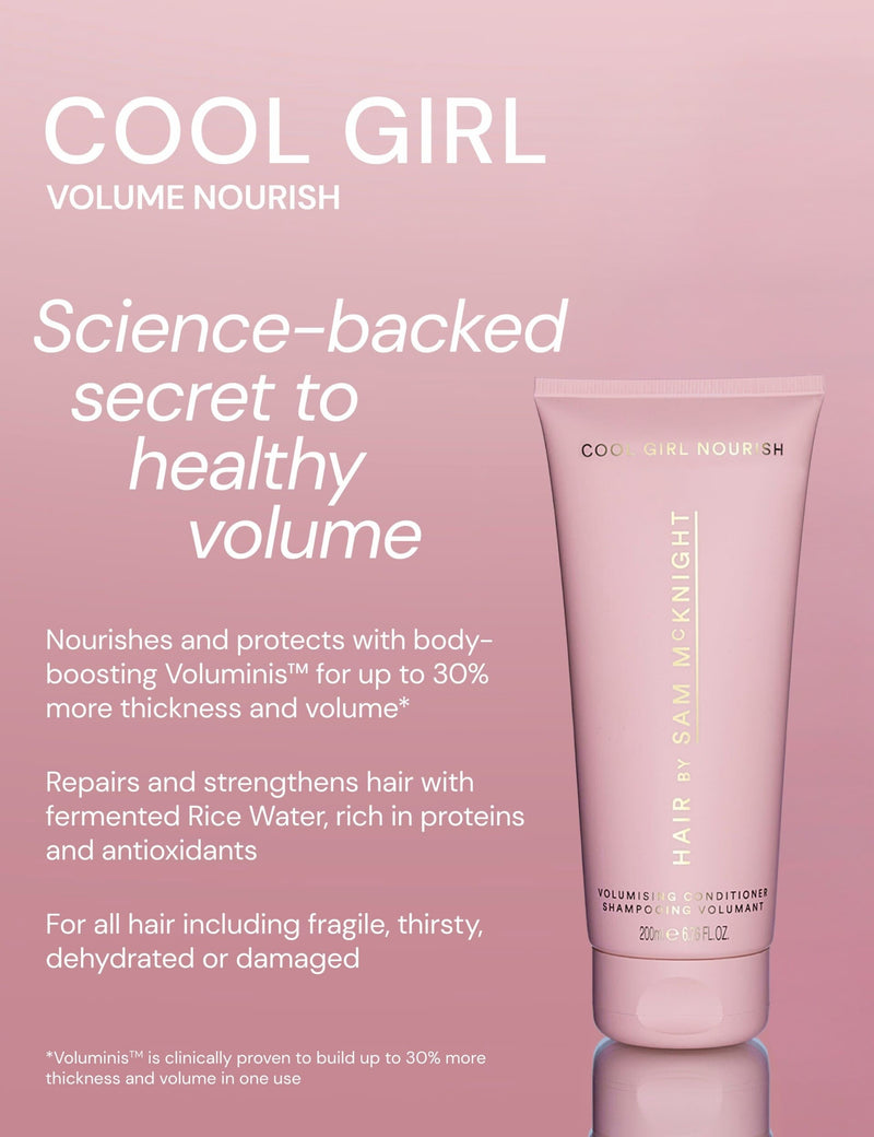 Sam McKnight Cool Girl Volume Conditioner 200ml - British product