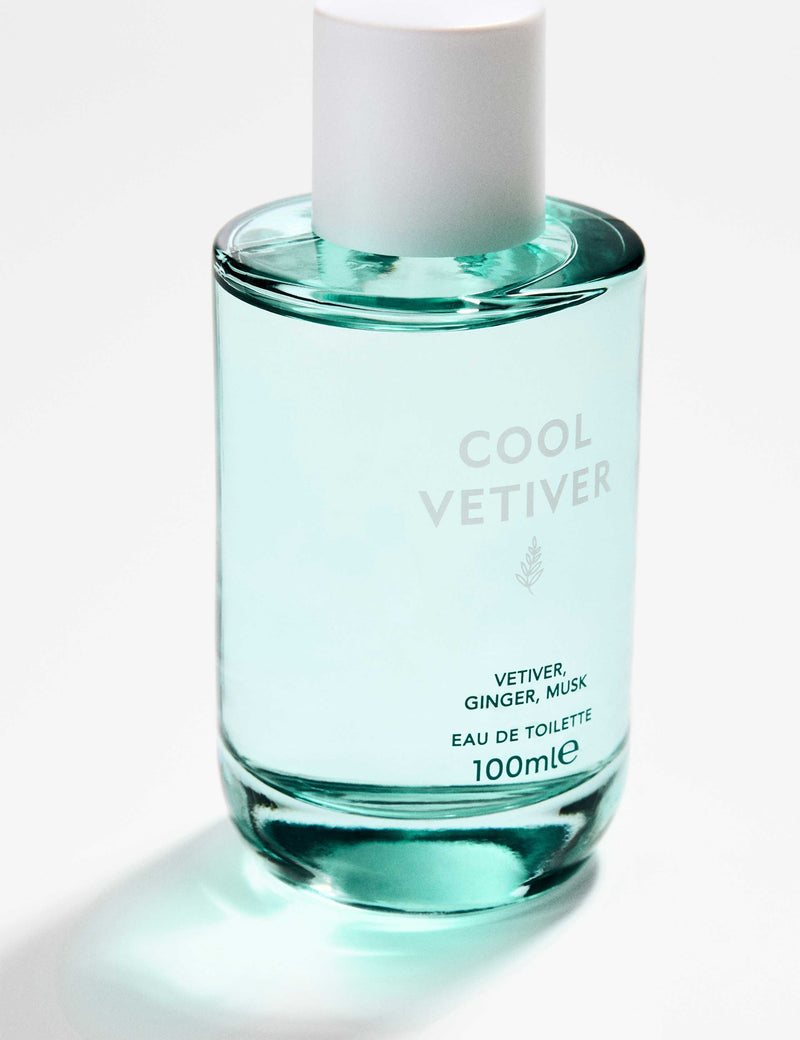 Cool Vetiver Eau De Toilette 100ml - British product