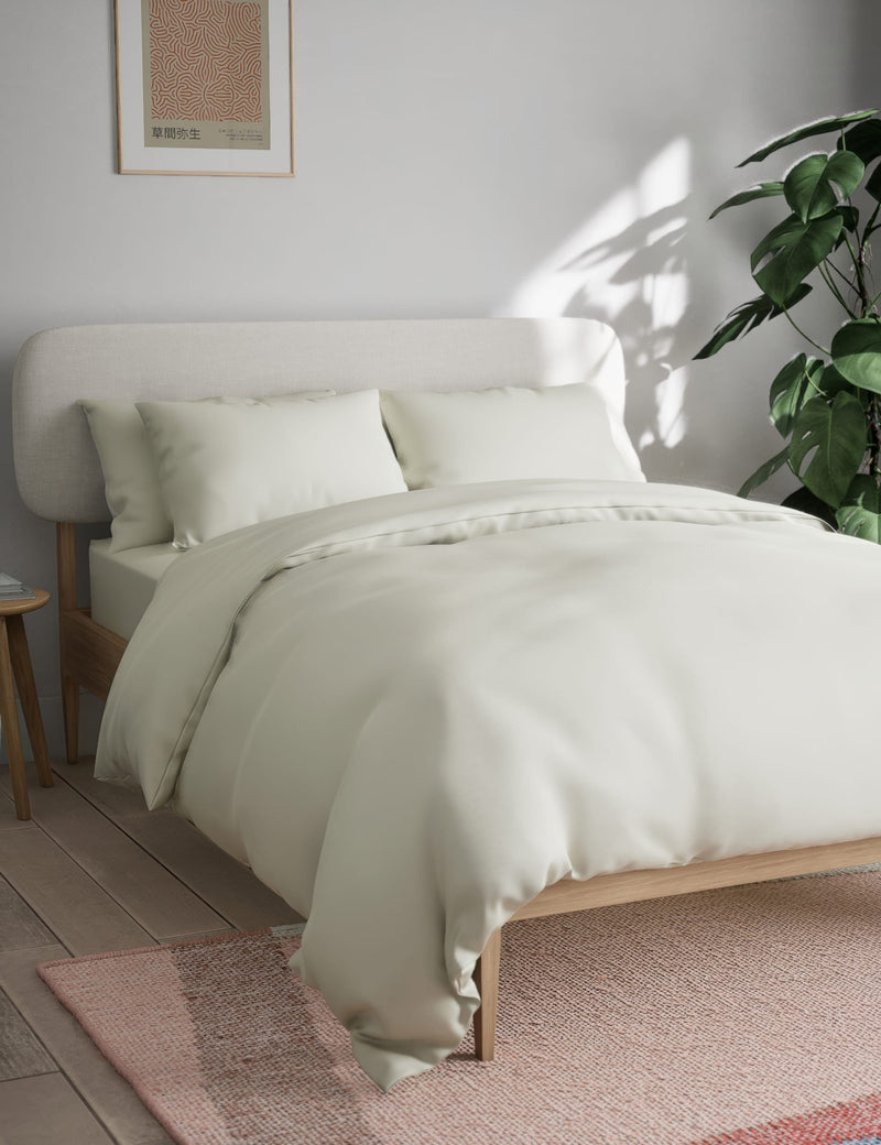 Cotton blend non-iron bedding set - British product