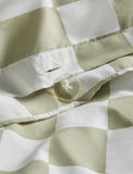 Cotton rich geometric bedding set - British product