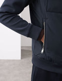 Autograph cotton rich zip-up pocket jacket - British product