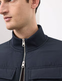 Autograph cotton rich zip-up pocket jacket - British product