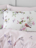 Catherine Lansfield Pink Songbird duvet cover set - British product