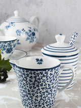 Laura Ashley Blue Blueprint Collectables Milk Jug and Sugar Pot Set 25cl