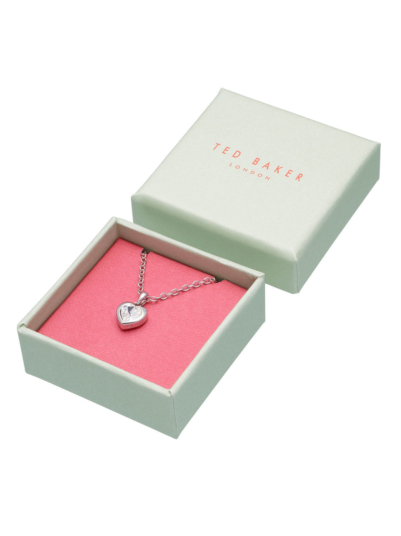 Ted Baker crystal heart pendant necklace, UK version