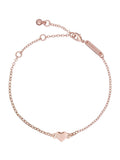 Ted Baker Rose Gold Heart Bracelet Adjustable (British brand)