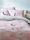 Peter Rabbit Pink Sleepy Head duvet cover and pillowcase set, imported from the UK