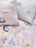 Peter Rabbit Pink Sleepy Head duvet cover and pillowcase set, imported from the UK