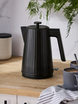 Black Sleek Kettle Electric Kettle 1.7 Litre
