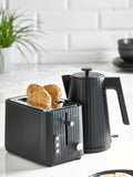 Black sleek electric kettle 1.7 litre - British product