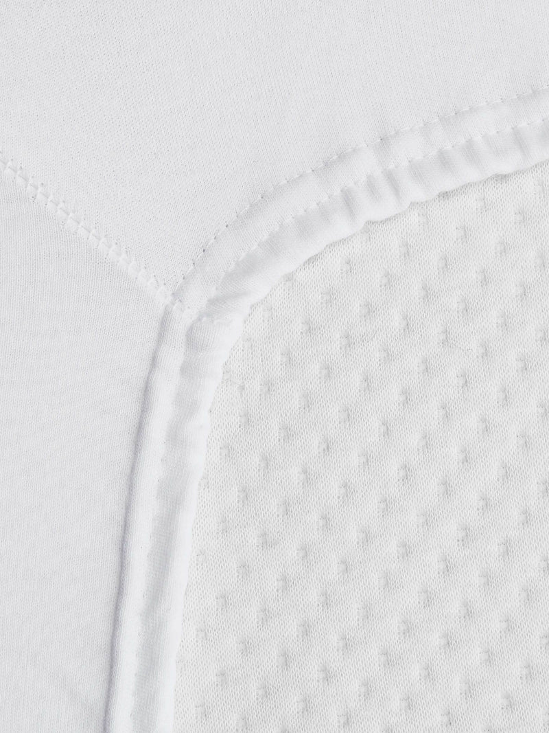 Clair De Lune White Pram 100% Cotton Fitted Sheet