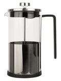 SIIP Silver 8 Cup Glass Cafetiere
