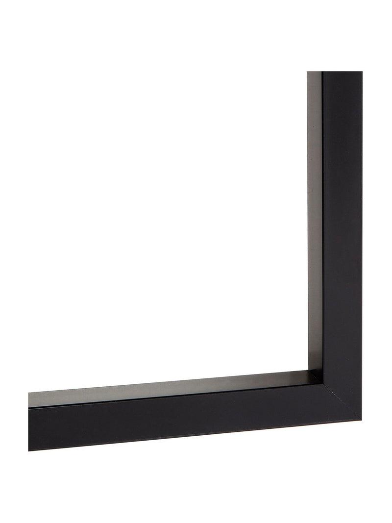 Brookpace Lascelles black cedar framed wall art, 66cm by 56cm - British product