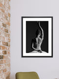 Brookpace Lascelles Black Ballerina Pose Framed Wall Art