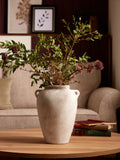 Ceramic Lydford medium textured flower vase, imported from the UK