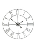 Fifty Five South Silver Genova wall clock 60cm - British product