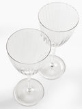 Jasper Conran wine glasses fluted design 4-pack, UK version