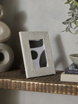 White Lydford Stone Effect Photo Frame