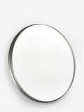 Silver chrome round wall mirror 50cm (British brand)