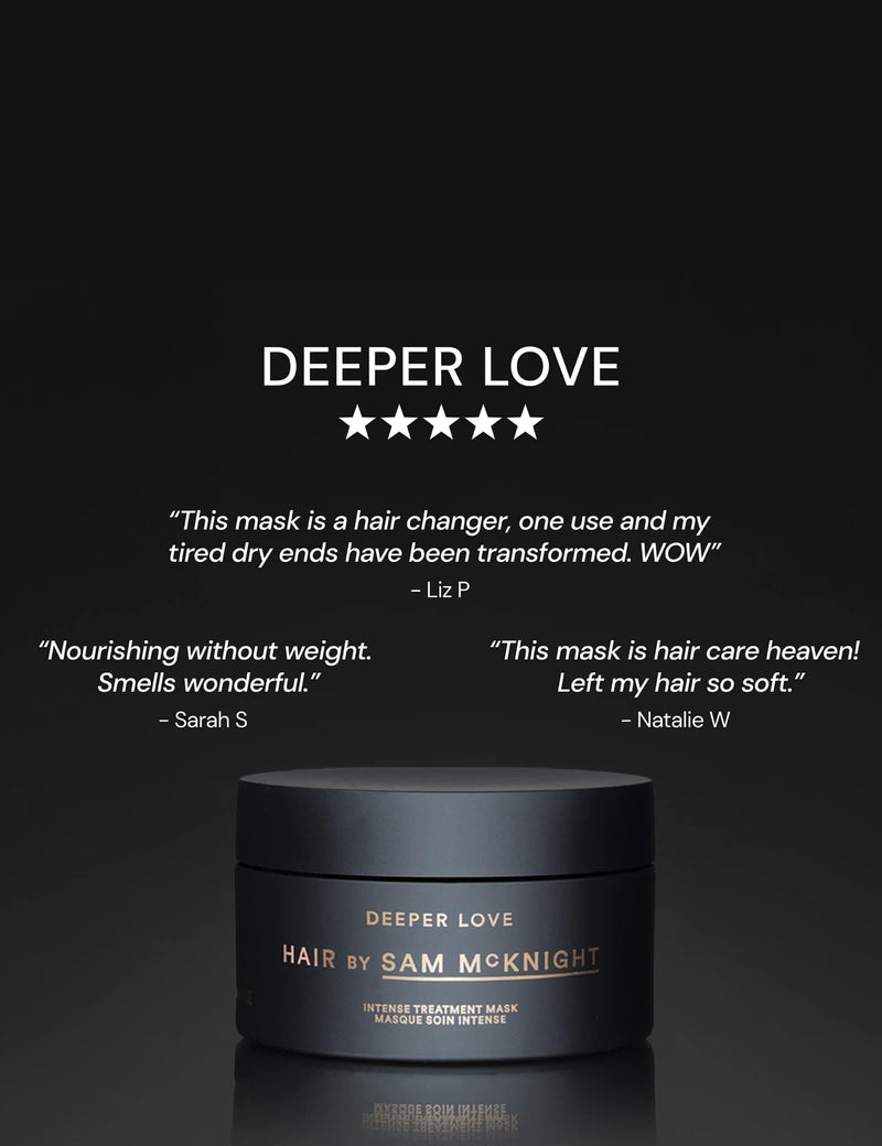 Hair by Sam McKnight Deeper Love 5-Minute Intense Treatment Mask 200ml - British product