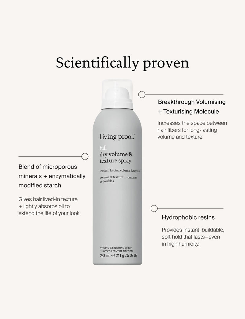 Living proof dry volume texture spray 95ml - British product