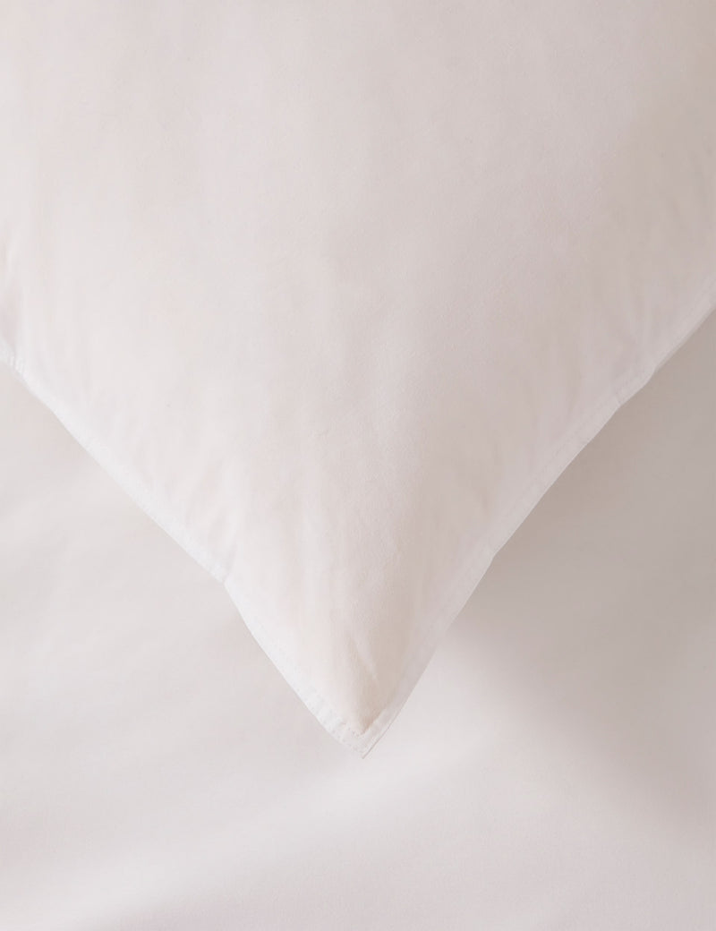Duck feather and down square pillow 65x65 cm - British product