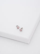 Ted Baker Silver Tone Vintage Rose Stud Earrings