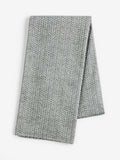 Charcoal Grey Chevron Wipe Clean Tablecloth
