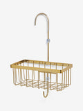 Gold hanging shower caddy 33x21x11.5cm, UK version