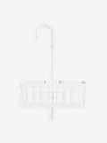 White hanging shower caddy (British brand)