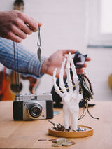 Suck UK White Skeleton Hand Jewellery Tidy