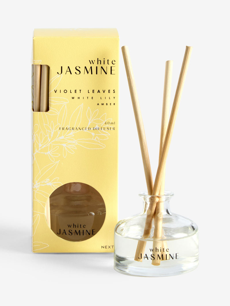 White Jasmine reed diffuser 40ml (British brand)