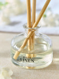 Pure Linen Marine & Gardenia reed diffuser 40ml, imported from the UK