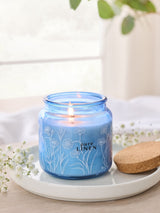 Pure Linen Marine & Gardenia Country Classic Jar Candle 10cm