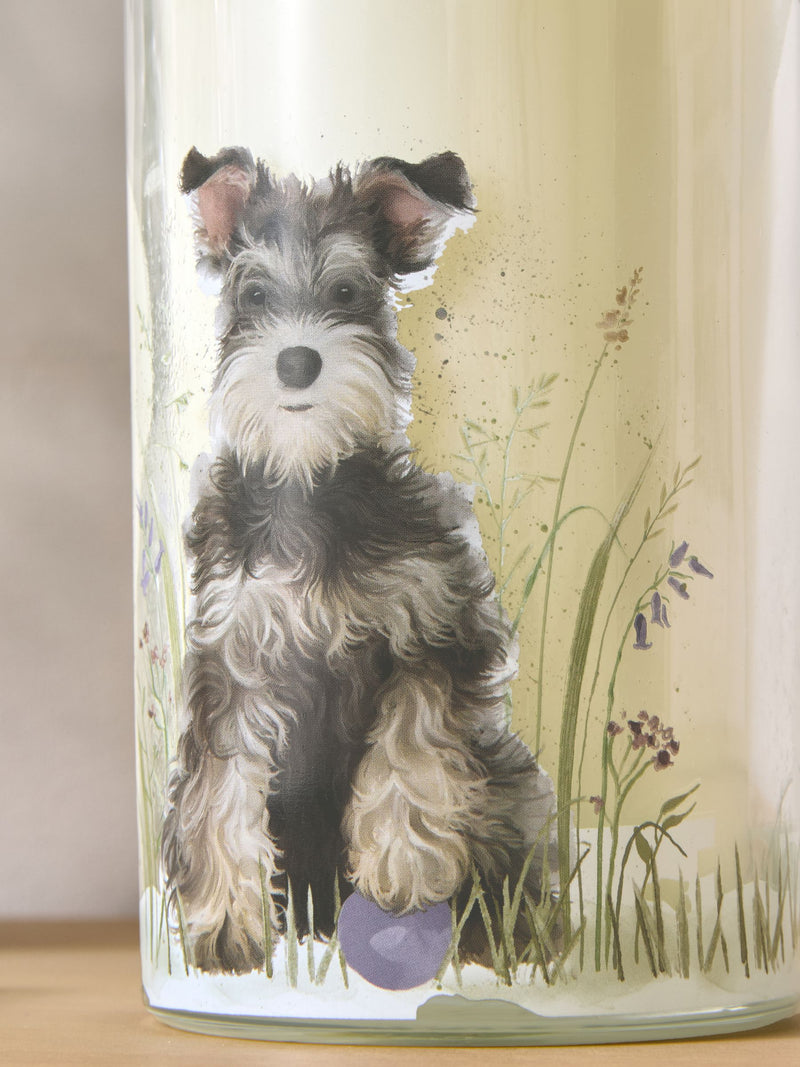 Stanley the Schnauzer Pure Linen Candle