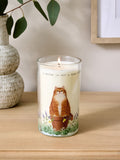 Tiggy Cat white jasmine pillar candle 91.5cm, imported from the UK