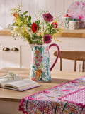 Lucy Tiffney pink floral animal jug vase, UK version