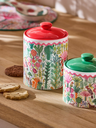 Lucy Tiffney Pink Storage Jar