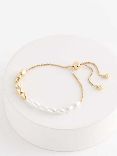 Ted Baker Rose Gold Tone Melrah Icon Crystal Slider Bracelet Rainbow Crystal