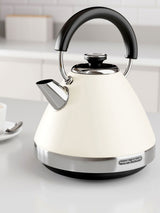 Morphy Richards Cream Venture Pyramid Electric Kettle