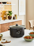 Morphy Richards Black Easy Time 3.5L Slow Cooker