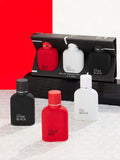 Men's fragrance gift set Code Red Ice White Code Black 90ml (British brand)