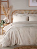 Vantona Stone Muslin Duvet Cover Set (British brand)