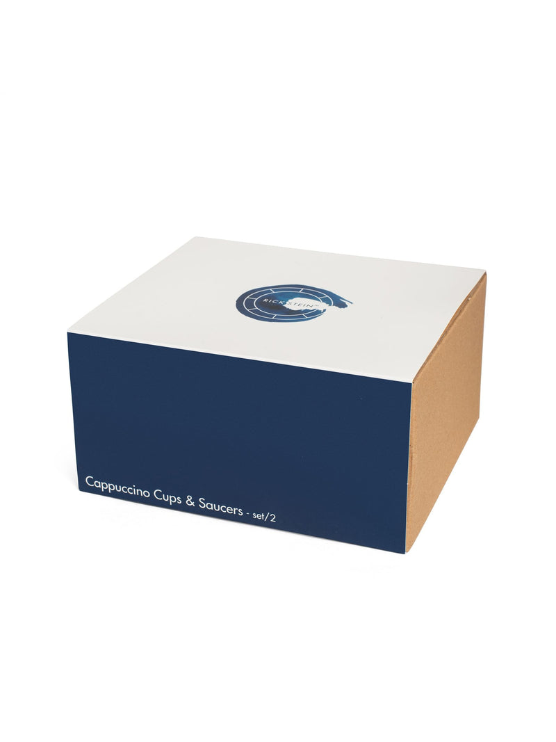 Rick Stein Blue Coves cup and saucer set, imported from the UK