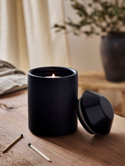 Pomegranate and Lily 1 Wick Scented Candle 14cm Height