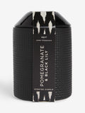 Pomegranate and Lily scented candle 14cm height, imported from the UK
