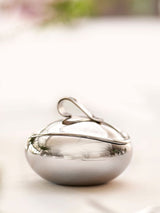 Robert Welch Steel Drift Sugar Pot Sugar Bowl 300ml with Lid