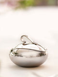 Robert Welch Steel Drift sugar pot 300ml, imported from the UK