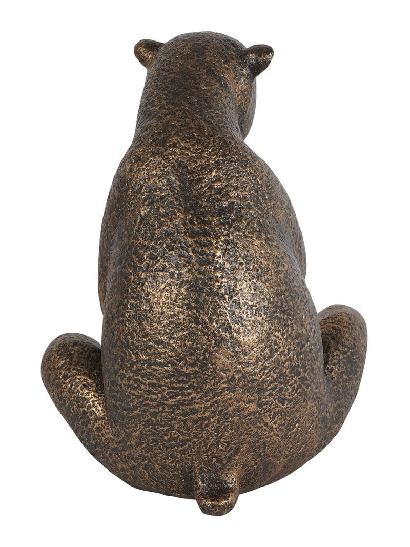 Laura Ashley bronze bear with cub ornament 22.5cm high, UK version